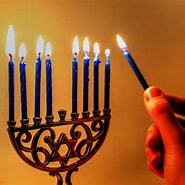 The Chanukah Lighting